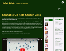 Tablet Screenshot of jointaffair.com